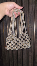 Rhinestone Horizontal sling bag