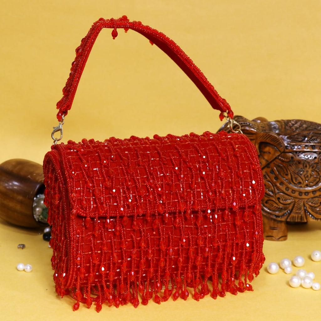 Crystal flap Bags