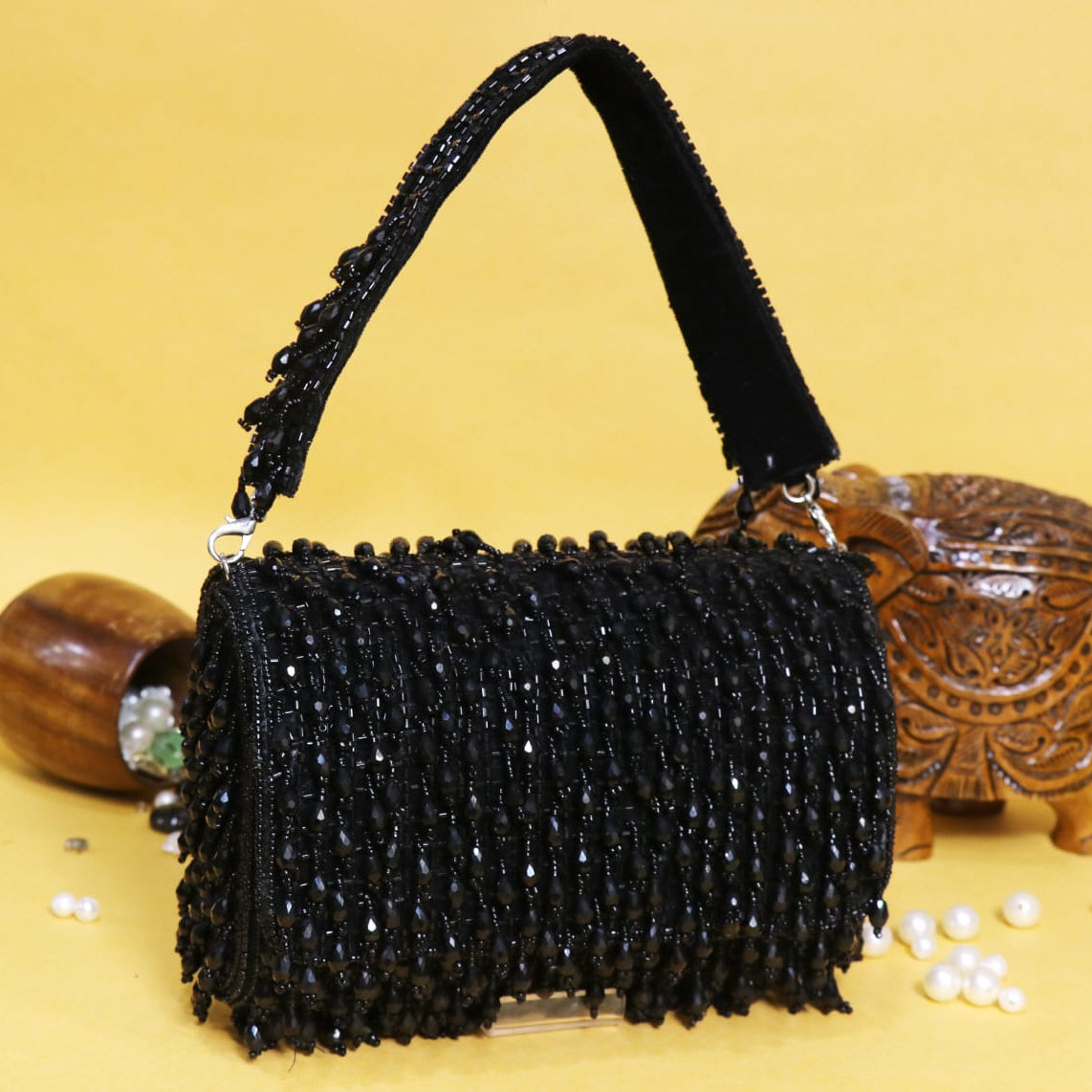 Crystal flap Bags