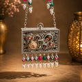 Taj Mahal Mini Brass Clutches