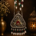 Taj Mahal Mini Brass Clutches