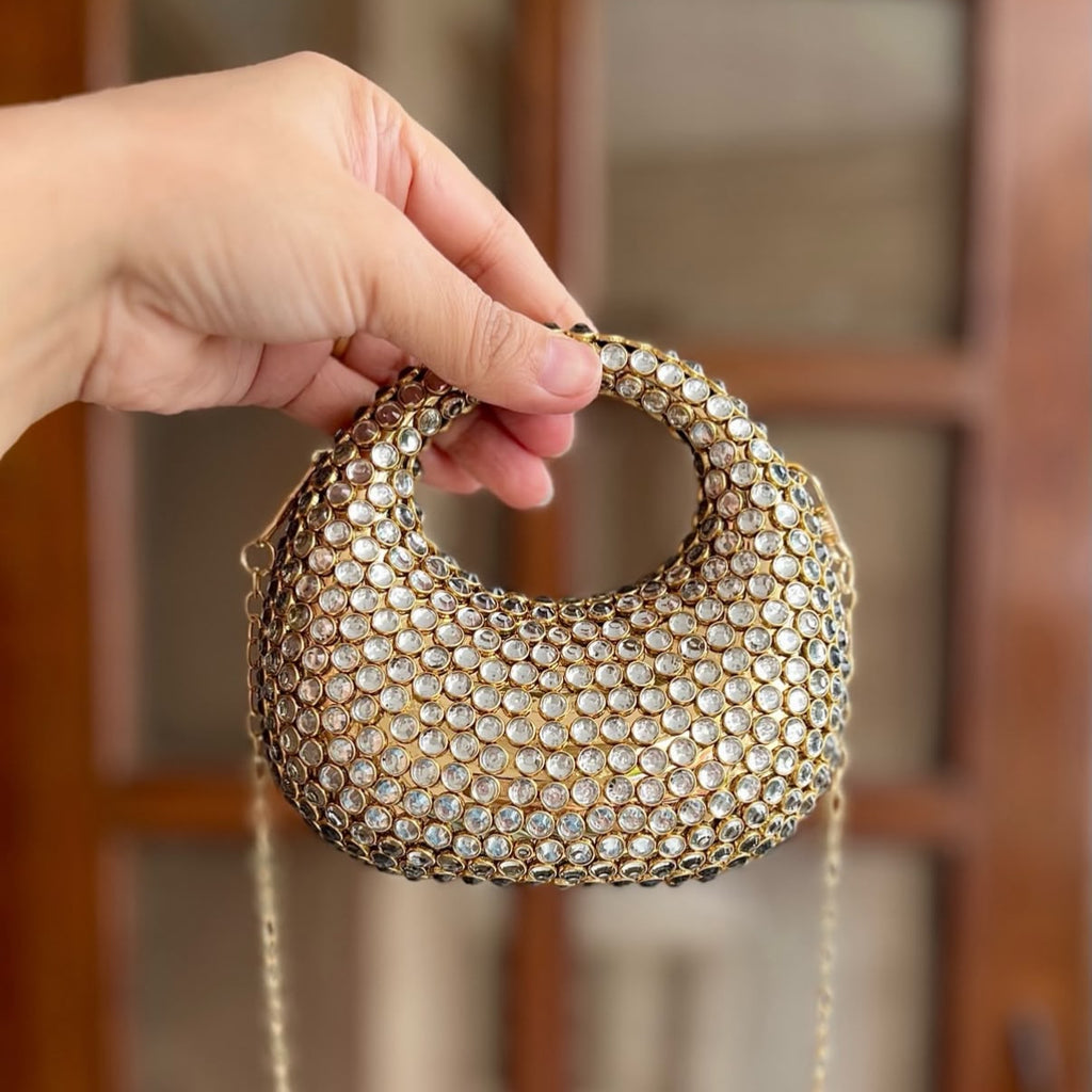 Mini Kundan Bag