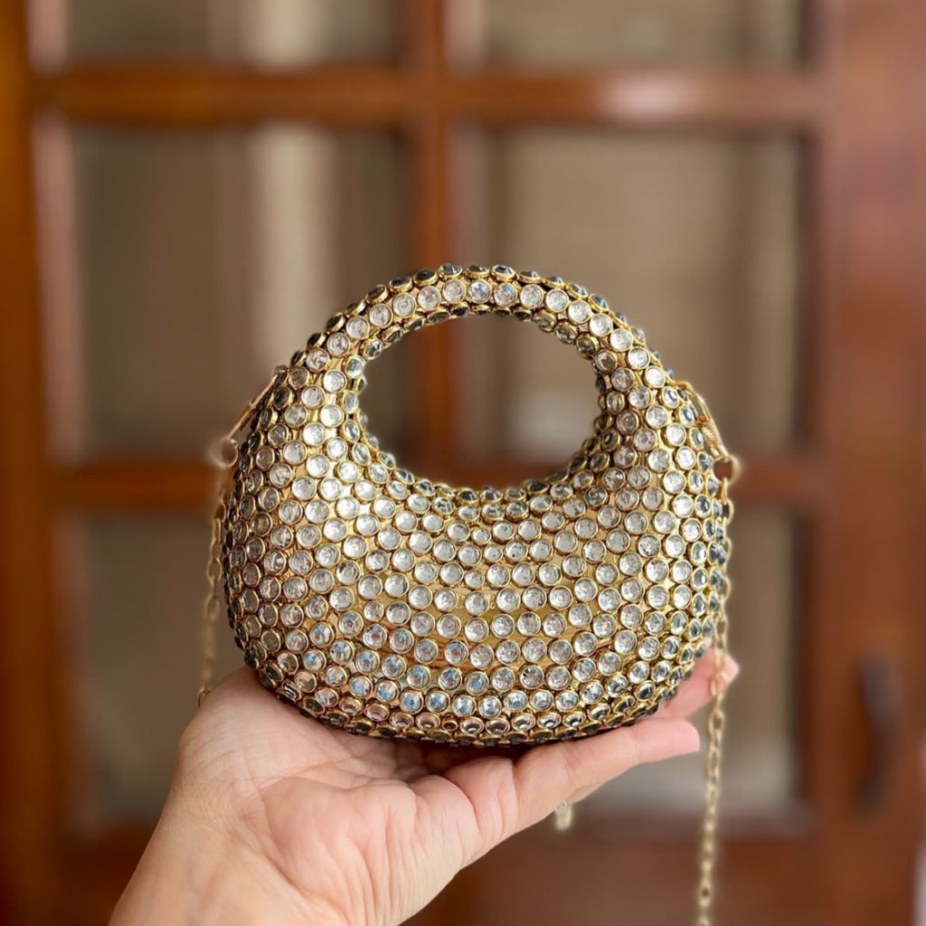 Mini Kundan Bag