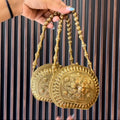 Brass Round Bag